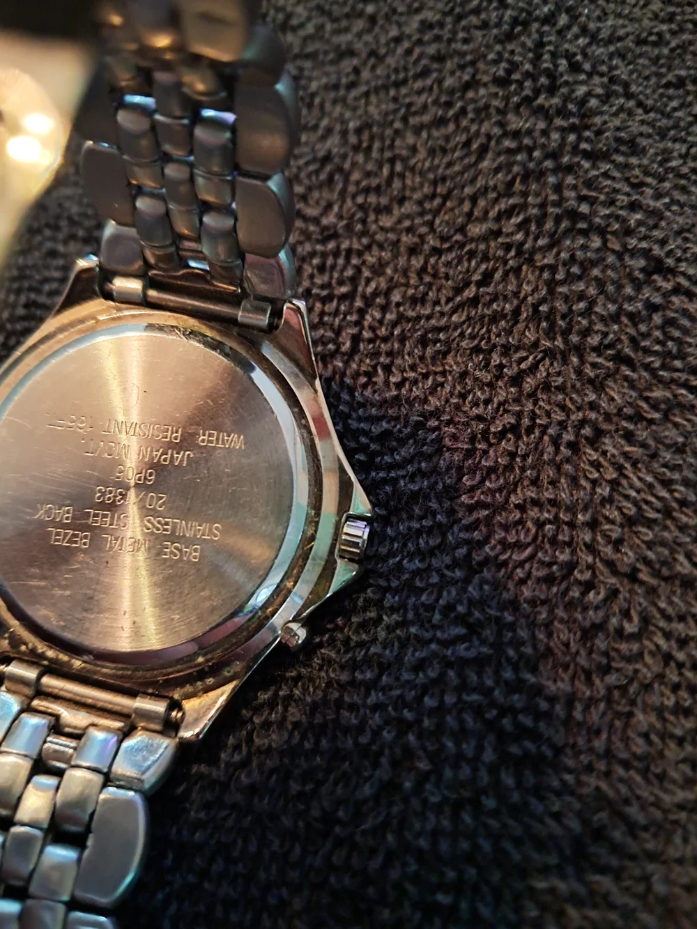 Armitron Men's Two-Tone Silver and Gold Chronograph Watch